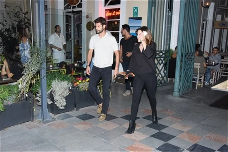 Ünlü çiftler Karaköy'de buluştu