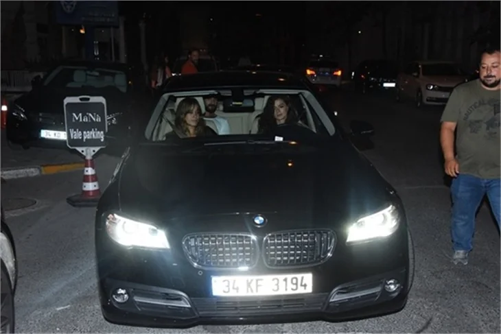 Ünlü çiftler Karaköy'de buluştu