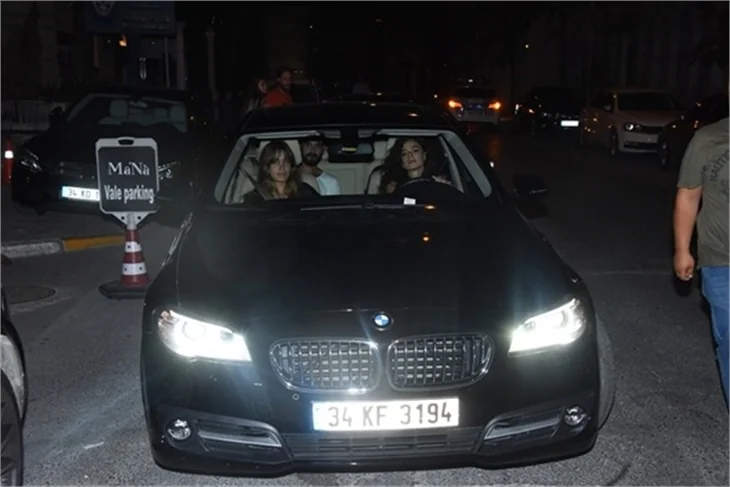 Ünlü çiftler Karaköy'de buluştu