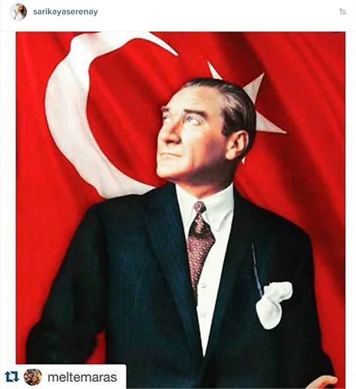 Ünlülerin 30 Ağustos Zafer Bayramı paylaşımları!