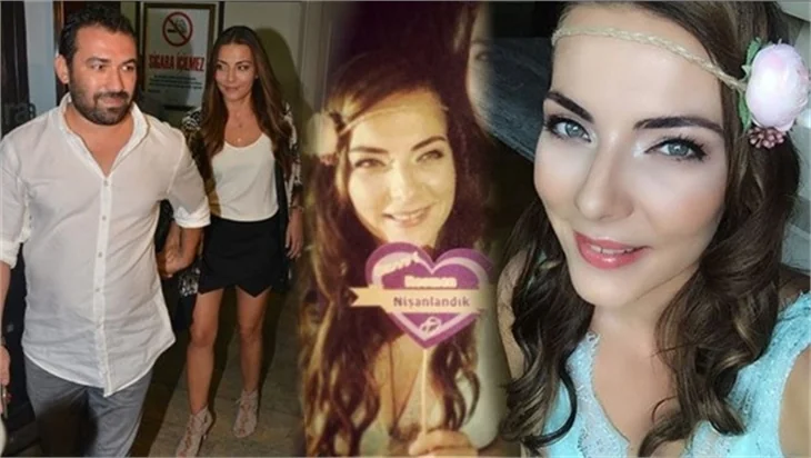 Burcu Kara ile Fırat Parlak nişanlandı
