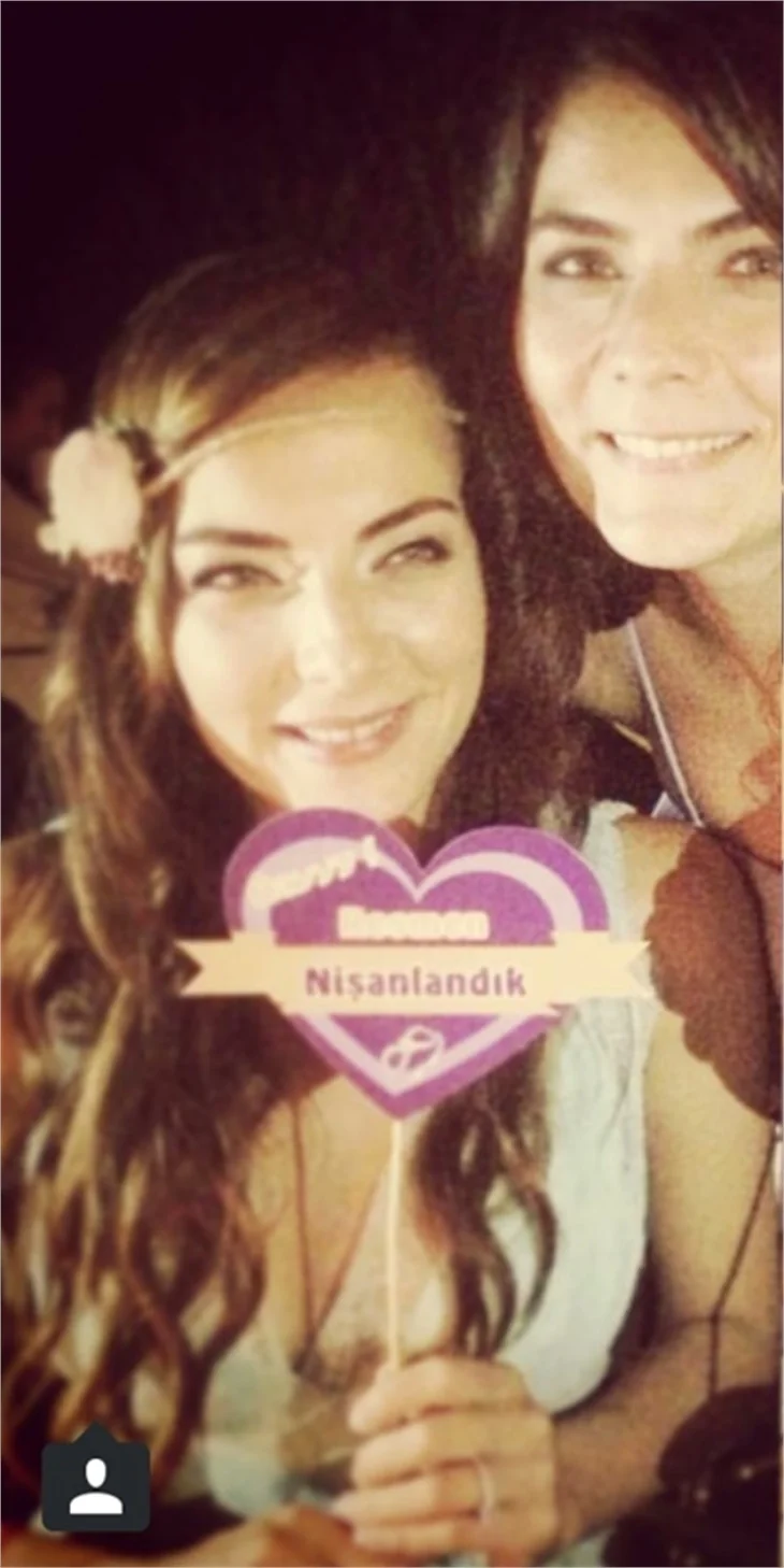 Burcu Kara ile Fırat Parlak nişanlandı