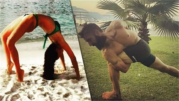 Harun Tan ve Ebru Şallı'nın spor aşkı
