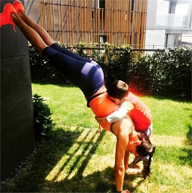 Harun Tan ve Ebru Şallı'nın spor aşkı