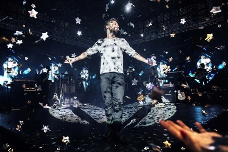 Tarkan konserinde duygusal anlar
