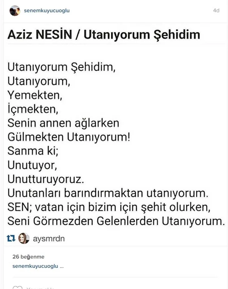 Ünlülerden "Dağlıca saldırısı"na lanet mesajları