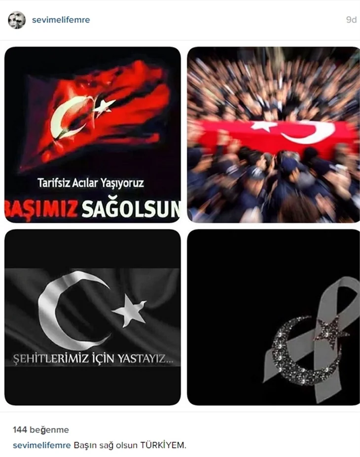 Ünlülerden "Dağlıca saldırısı"na lanet mesajları