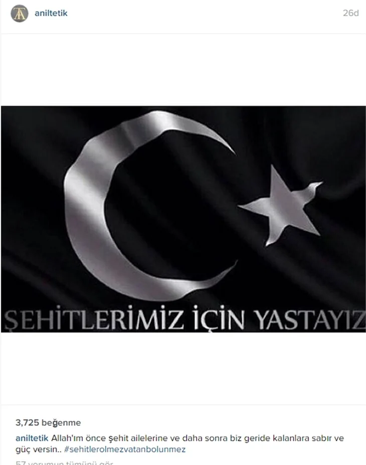 Ünlülerden "Dağlıca saldırısı"na lanet mesajları