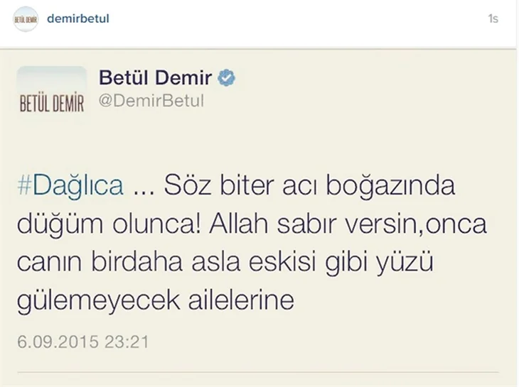 Ünlülerden "Dağlıca saldırısı"na lanet mesajları