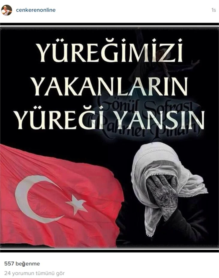 Ünlülerden "Dağlıca saldırısı"na lanet mesajları