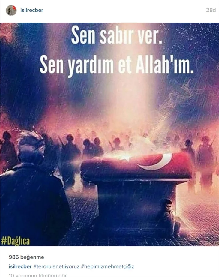 Ünlülerden "Dağlıca saldırısı"na lanet mesajları