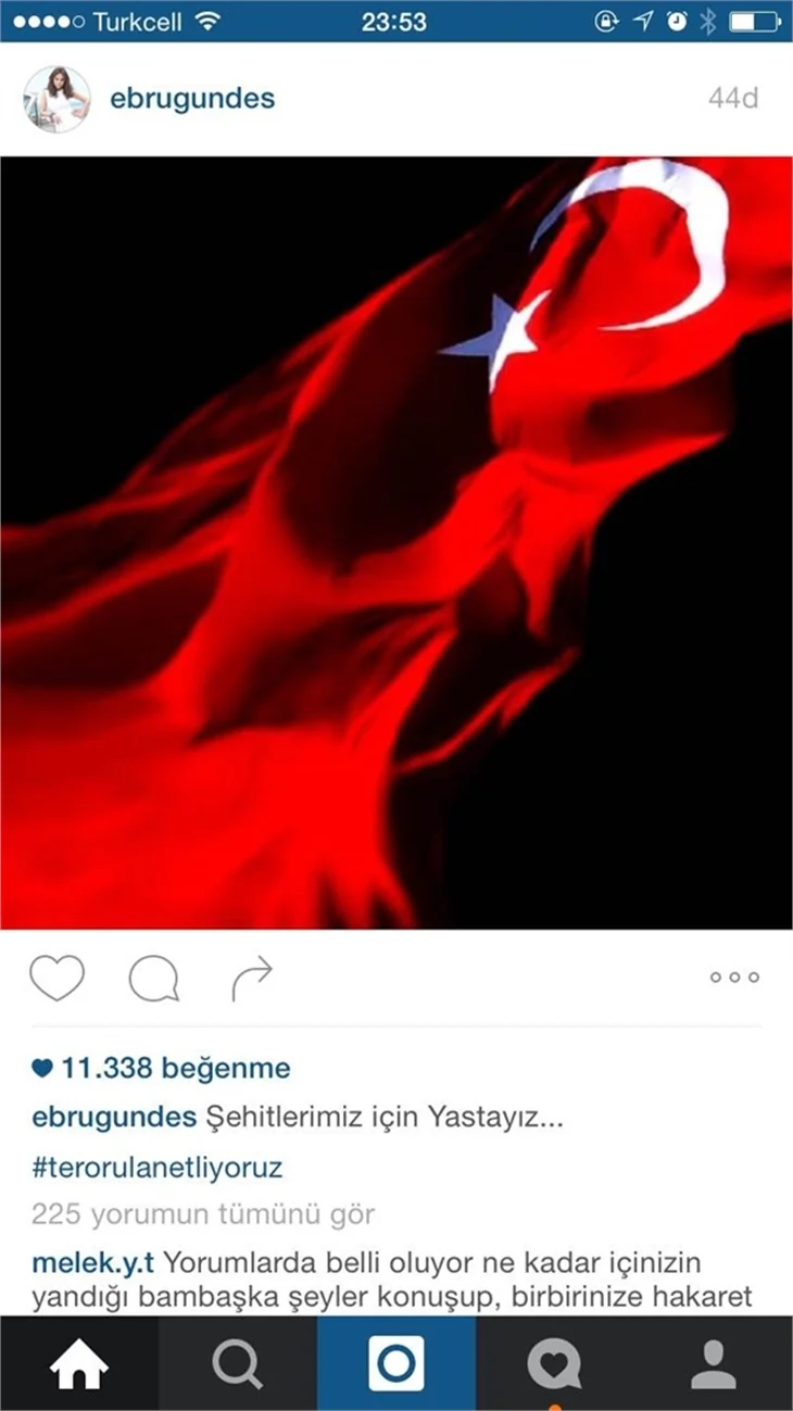 Ünlülerden "Dağlıca saldırısı"na lanet mesajları