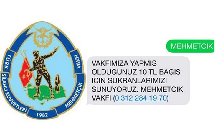 Mehmetçik Vakfı'na bağış yağdı!