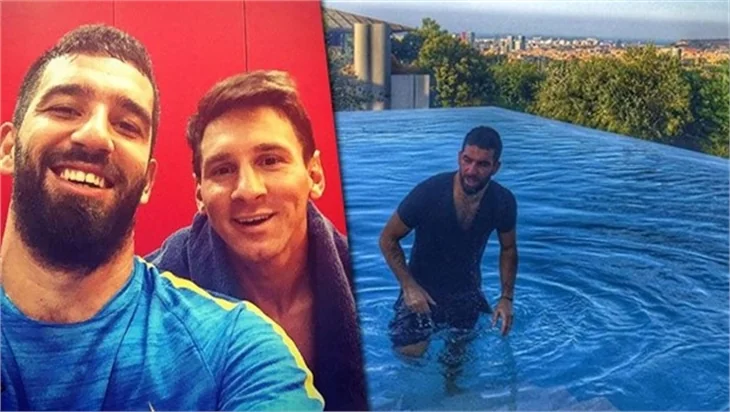 Arda Turan'dan 'günaydın' pozu