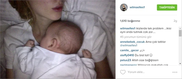 Wilma Elles ikizlerinden dert yandı!