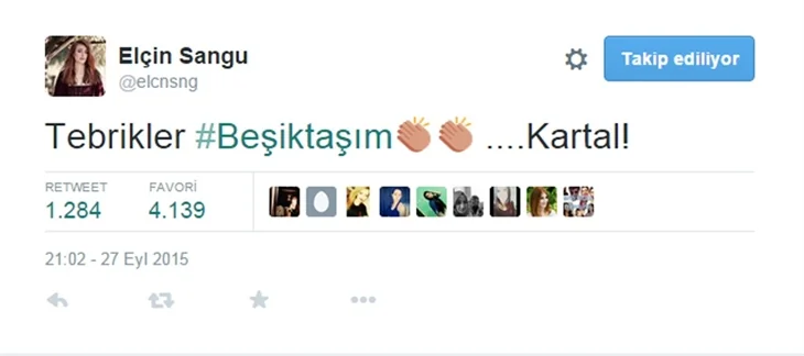 Elçin Sangu gerçek rengini belli etti