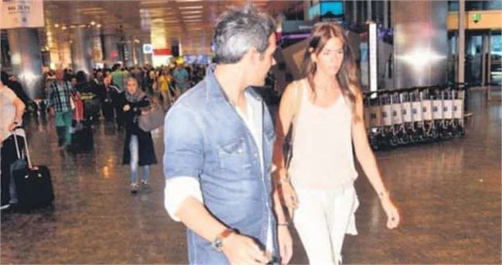 Zeynep Tokuş ile eşi uçakta kavga etti