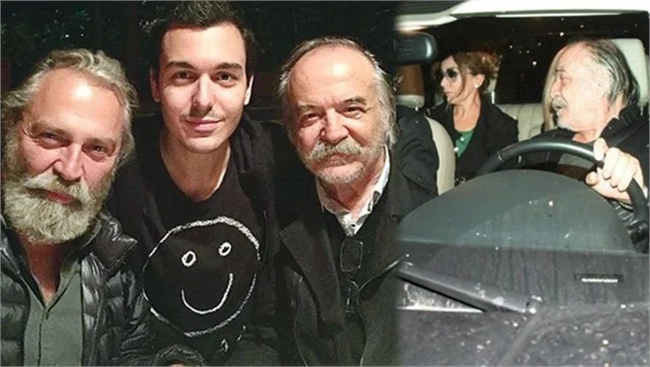 Haluk Bilginer ile Çetin Tekindor aynı karede