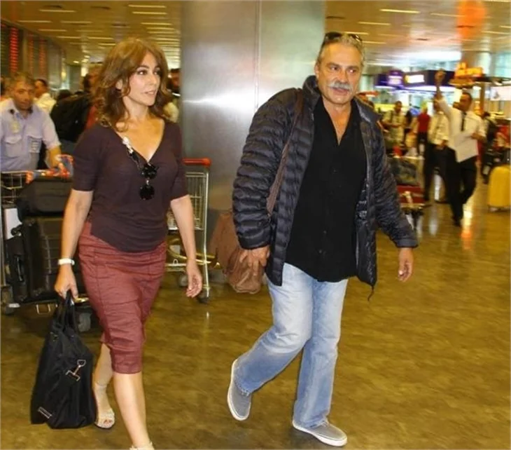 Haluk Bilginer ile Çetin Tekindor aynı karede