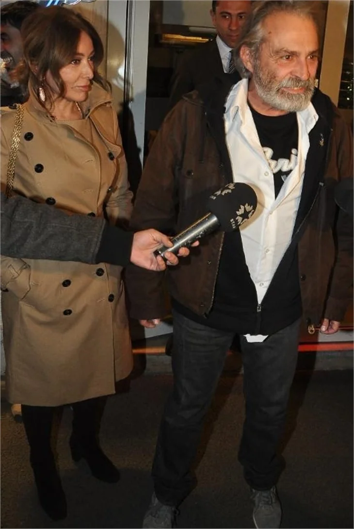 Haluk Bilginer ile Çetin Tekindor aynı karede