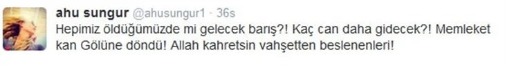 Ünlülerin Ankara'daki terör saldırısına tepkileri