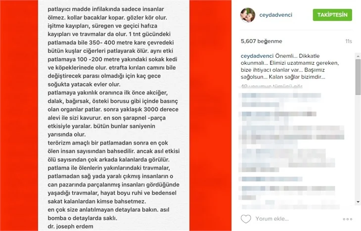 Ünlülerin Ankara'daki terör saldırısına tepkileri