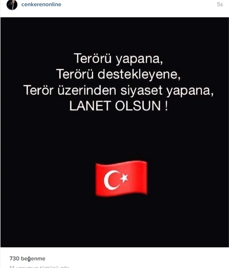Ünlülerin Ankara'daki terör saldırısına tepkileri