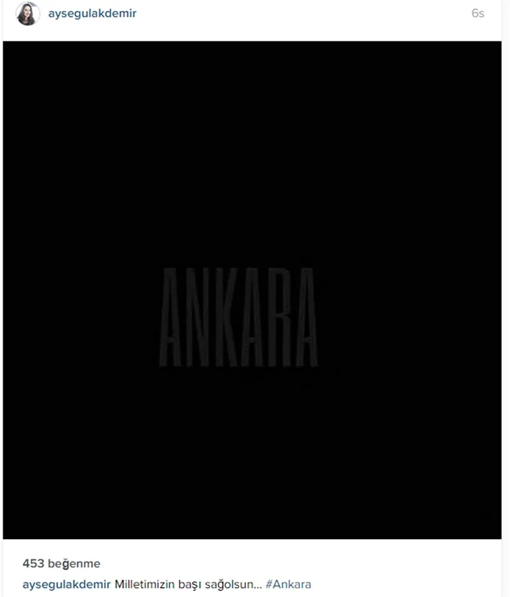 Ünlülerin Ankara'daki terör saldırısına tepkileri