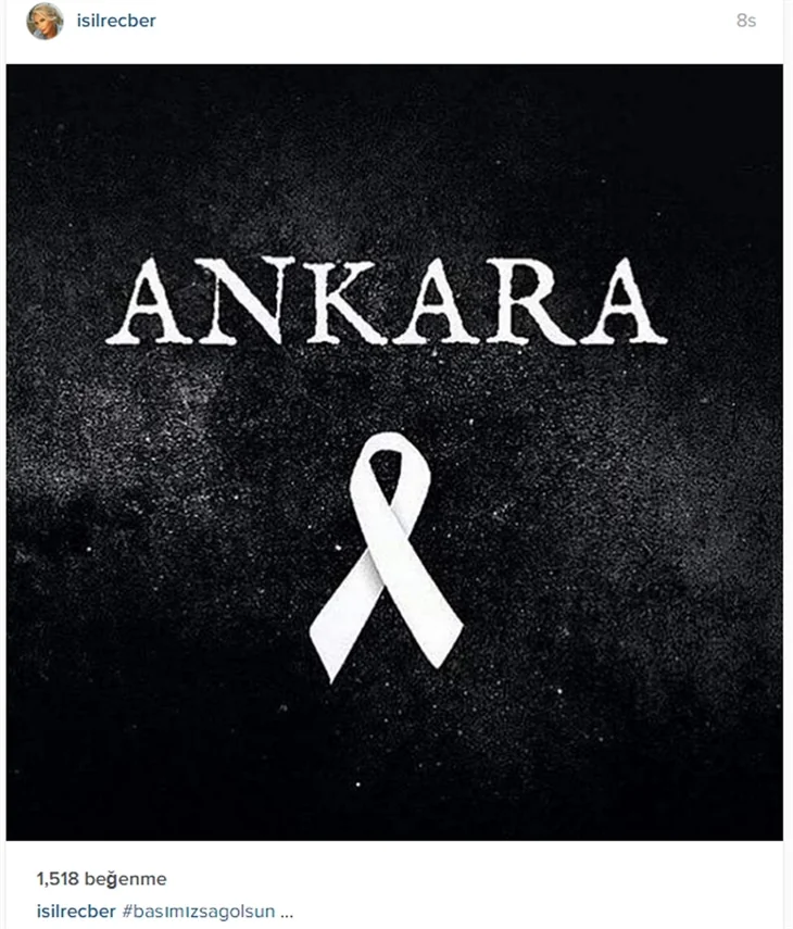 Ünlülerin Ankara'daki terör saldırısına tepkileri