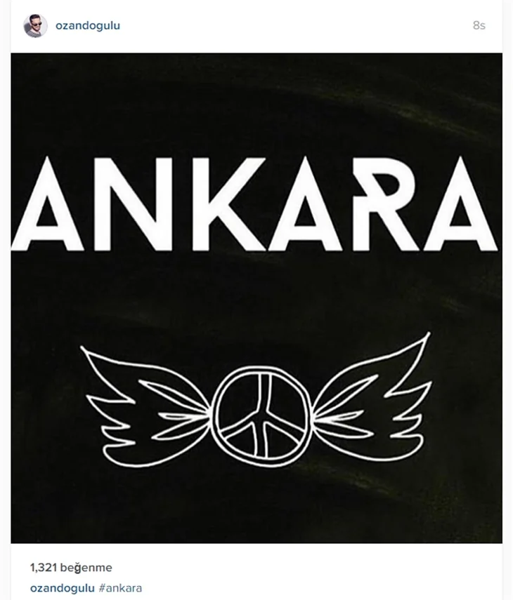 Ünlülerin Ankara'daki terör saldırısına tepkileri