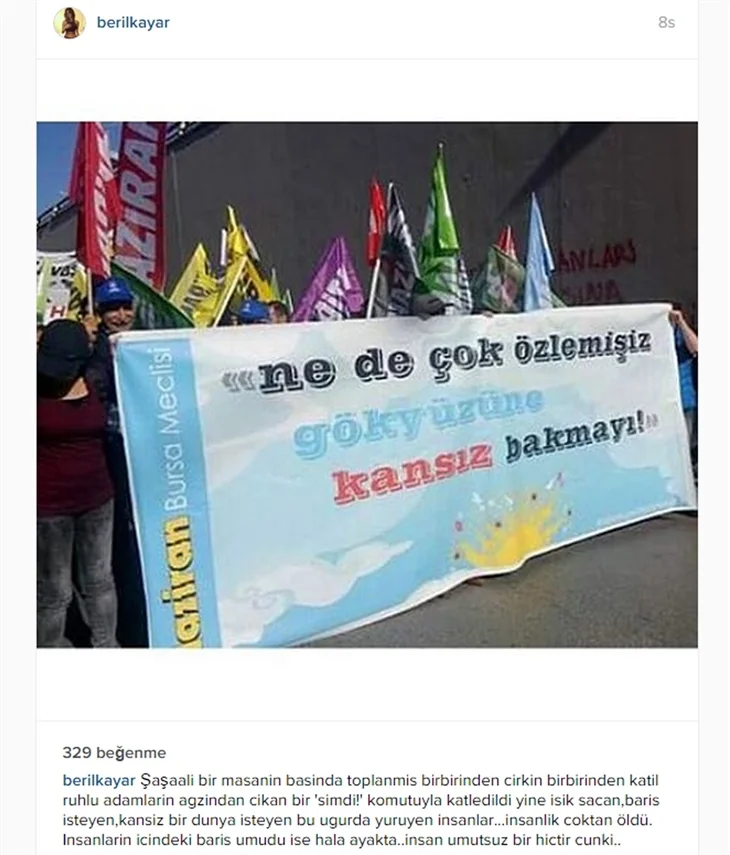 Ünlülerin Ankara'daki terör saldırısına tepkileri