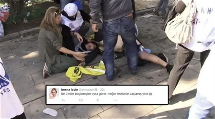 Ünlülerin Ankara'daki terör saldırısına tepkileri
