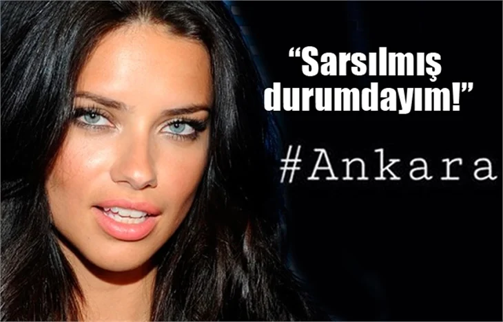 Adriana Lima acımıza ortak oldu!