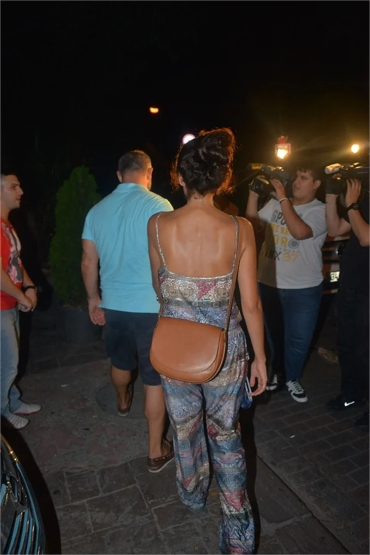 Bergüzar Korel'in sonbahar imajı
