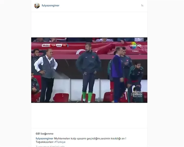 Ünlülerden Milli Takıma tebrik mesajları