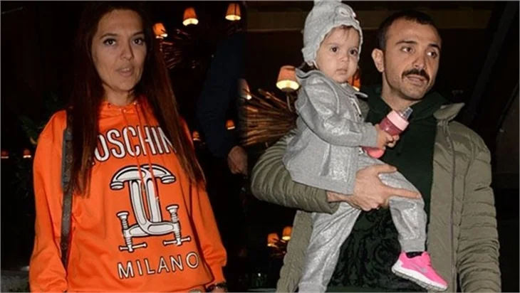 Demet Akalın ve eşi Okan Kurt'un maç gecesi