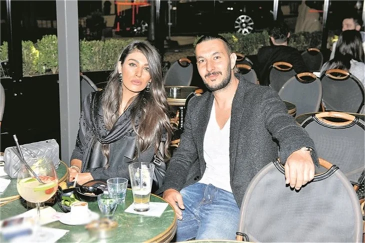 Necati Ateş'in esmer güzeli!