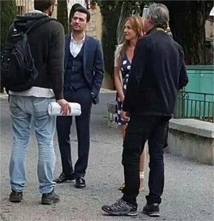 Meryem Uzerli yeni dizisi 'Gecenin Kraliçesi'nin çekimlerinde dublör kullandı