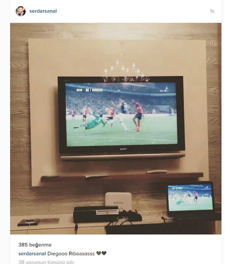 Ünlülerin "derbi" sonrası sosyal medya paylaşımları