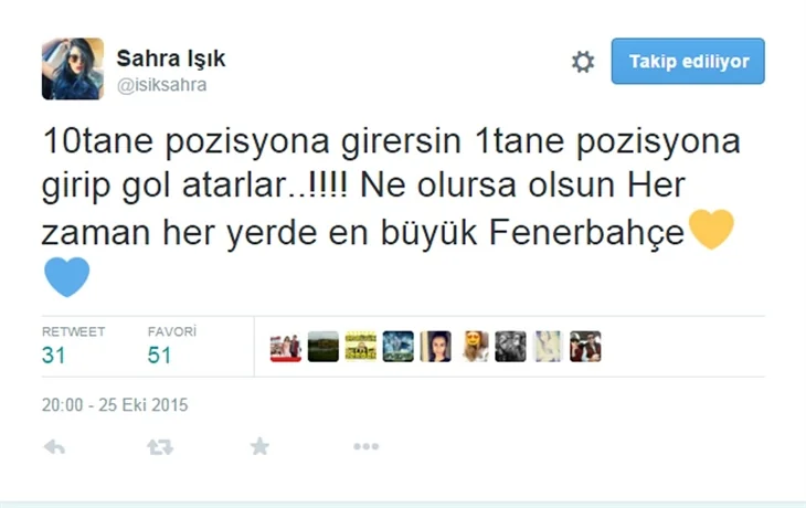 Ünlülerin "derbi" sonrası sosyal medya paylaşımları