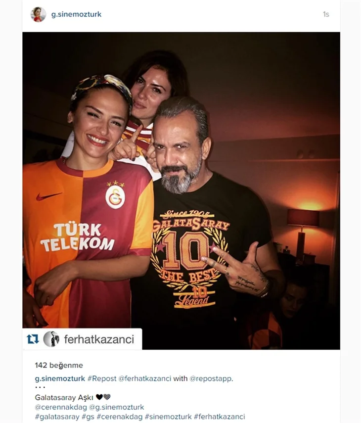 Ünlülerin "derbi" sonrası sosyal medya paylaşımları
