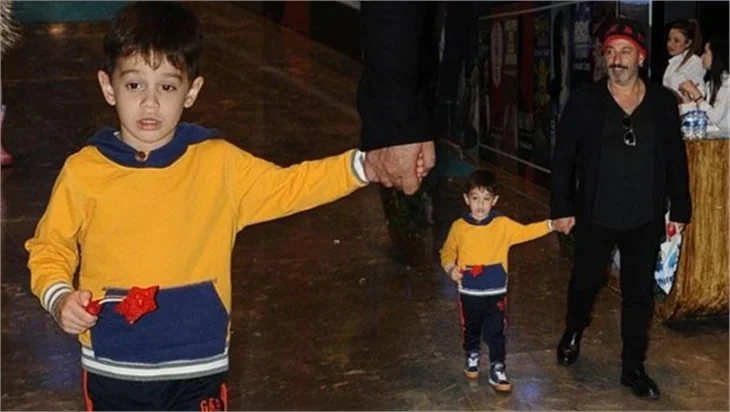Cem Yılmaz, eski eşi Ahu Yağtu ve oğlu Kemal'le buluştu