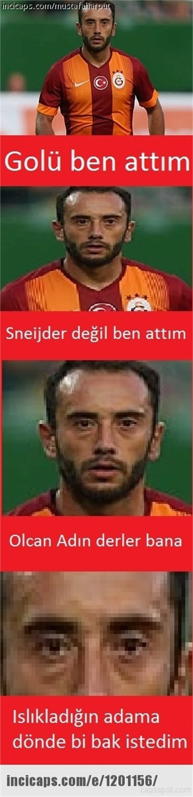 Fenerbahçe-Galatasaray derbisinin olay capsleri