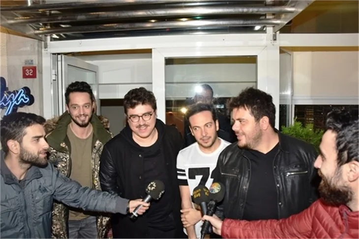 Murat Boz, Eser Yenenler, İbrahim Büyükak, Oğuzhan Koç ve Gökhan Şükür'ün cipleri yarıştı