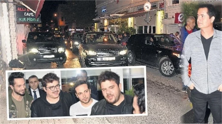 Murat Boz, Eser Yenenler, İbrahim Büyükak, Oğuzhan Koç ve Gökhan Şükür'ün cipleri yarıştı