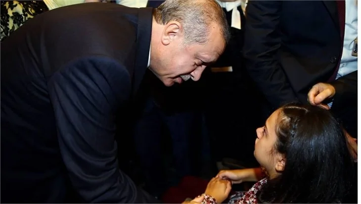Cumhurbaşkanlığı Sarayı'ndaki resepsiyondan kareler