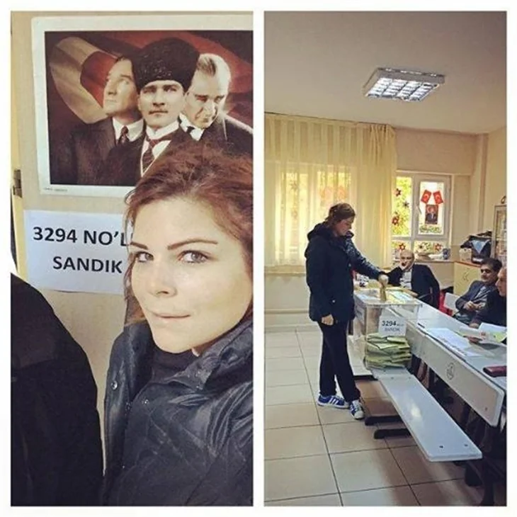Ünlüler 1 Kasım 2015 seçimi için sandık başında!