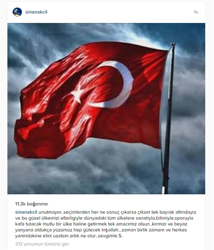 Ünlülerin seçim sonuçlarına ilk tepkileri ne oldu?