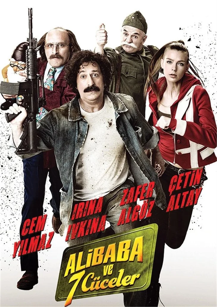 Cem Yılmaz yeni filmi 'Ali Baba ve 7 Cüceler'in reklamını yaptı