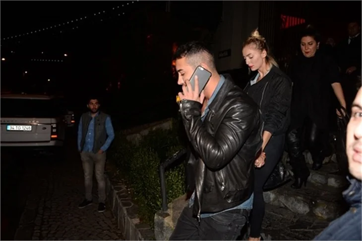 Demet Akalın ve Okan Kurt'un partisine ünlü akını